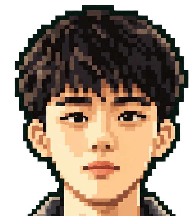 Kimchi pixel art portrait